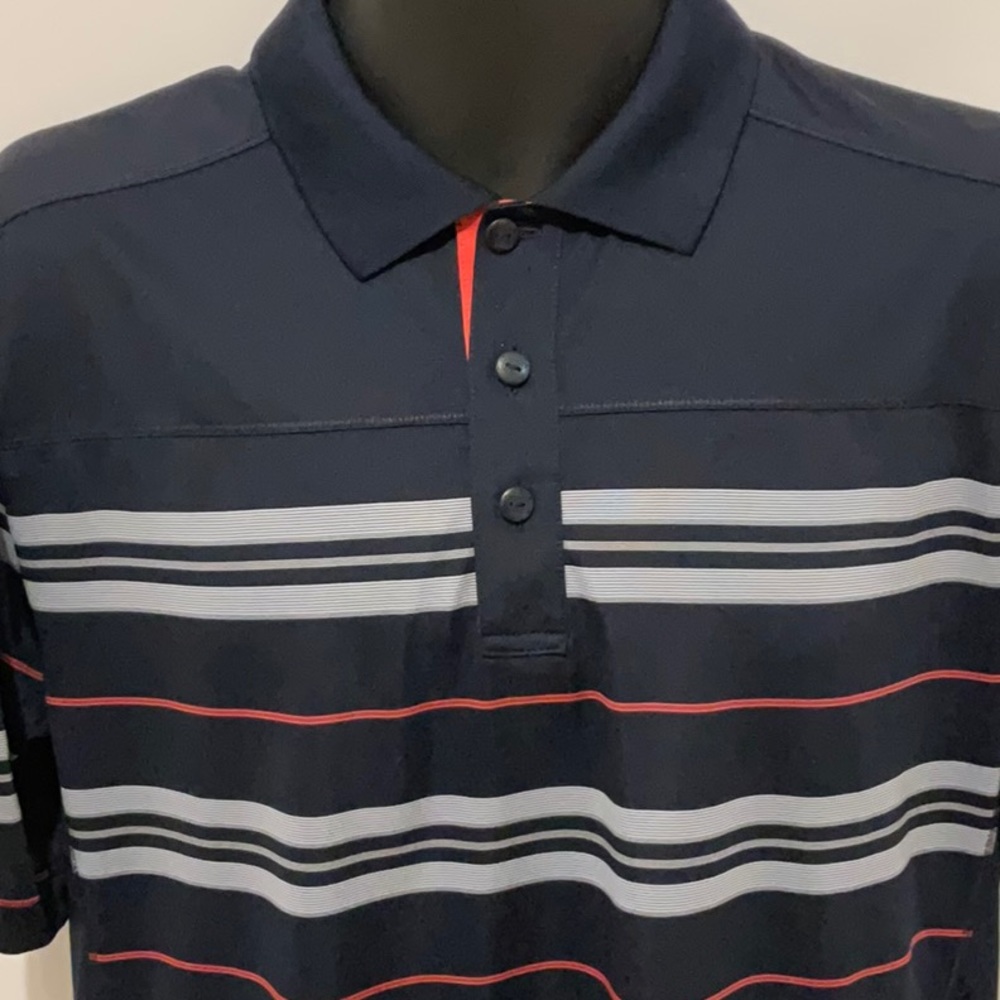 Cutter & Buck Men’s medium Golf Polo with Palma Ceia G&CC in Tampa Fl on sleeve. - Picture 2 of 9